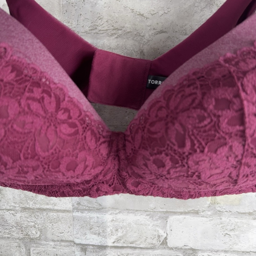 Torrid Curve 360 Back Smoothing Lightly Lined Bra… - image 3